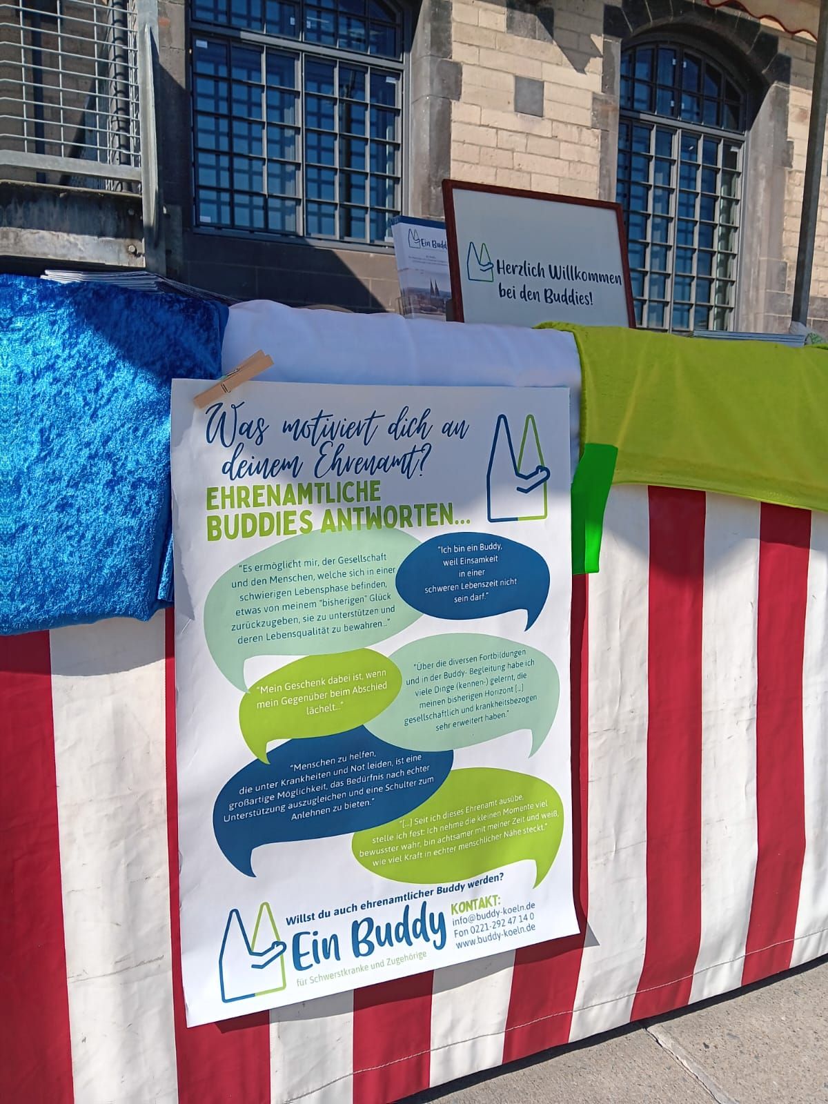 Unsere EA-Buddies sind Best Buddies! Am 5. Dezember feiern wir den Internationalen Tag des Ehrenamts!