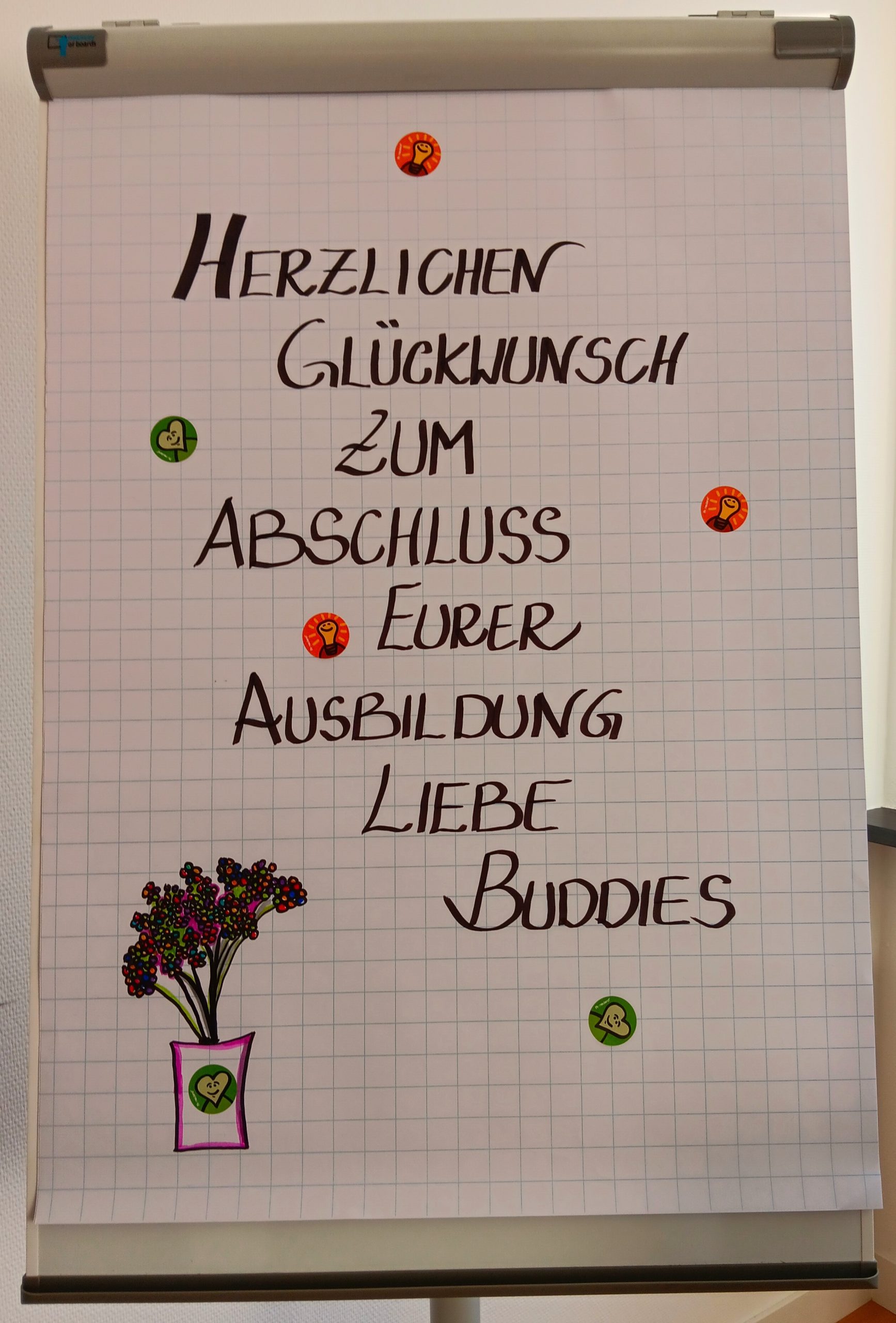 Abschluss der dritten Buddy-Ausbildung