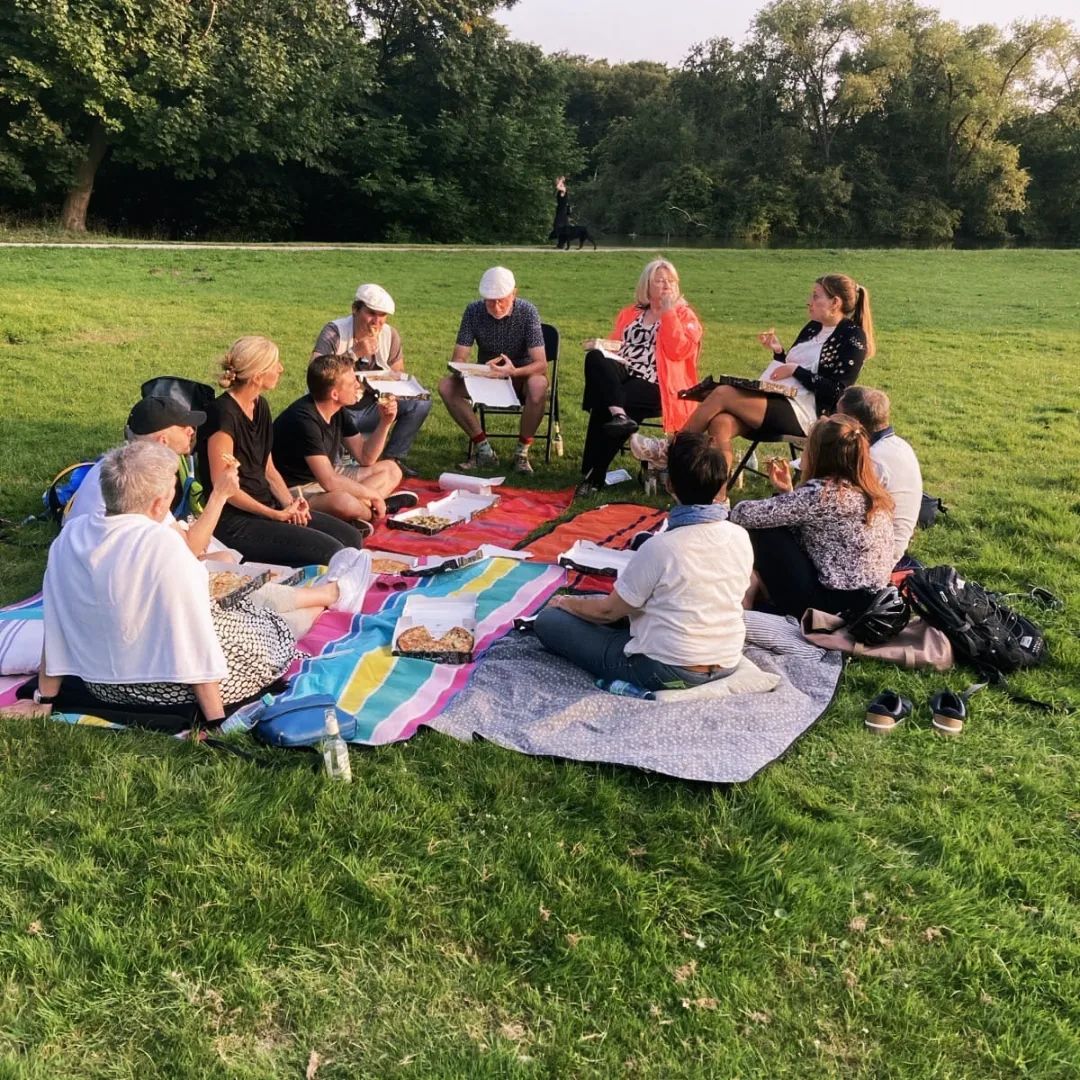 Sommerfest mit unseren ehrenamtlichen Buddies 🌞