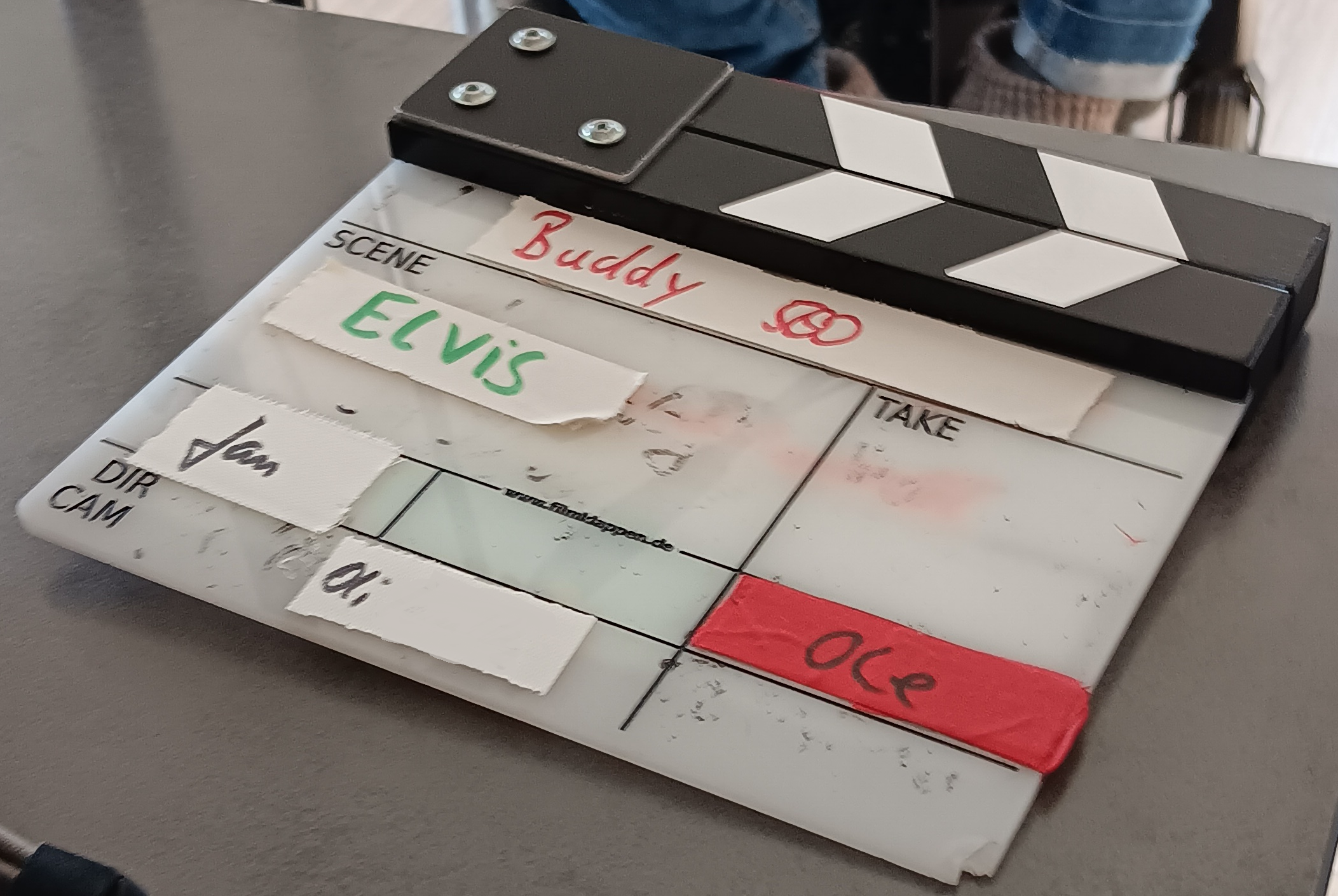 Filmdreh beim Buddy-Projekt
